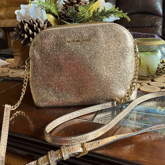 MICHAEL Michael Kors Handbags - Michael Kors-rose gold crossbody handbag